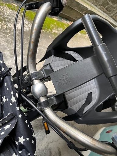 電動自転車　子供前後のせシート付き　パナソニック