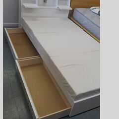 ID：407084　シングルベッド　引出し付きの画像