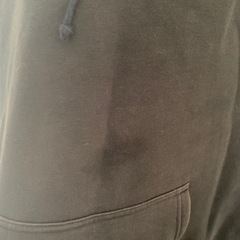 メンズ パーカー Lサイズ 黒の画像