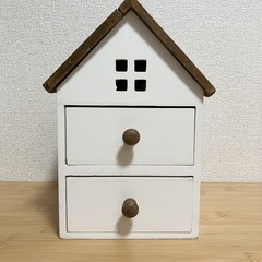 【salut!】おうち2段引き出しボックス