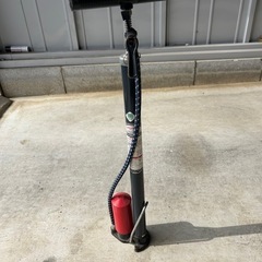 空気入れ、自転車にバイクの画像