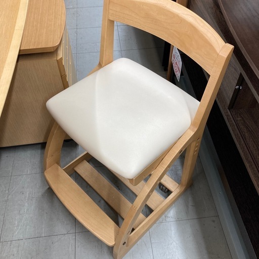 カリモク 学習デスク3点セット ※カギ欠品