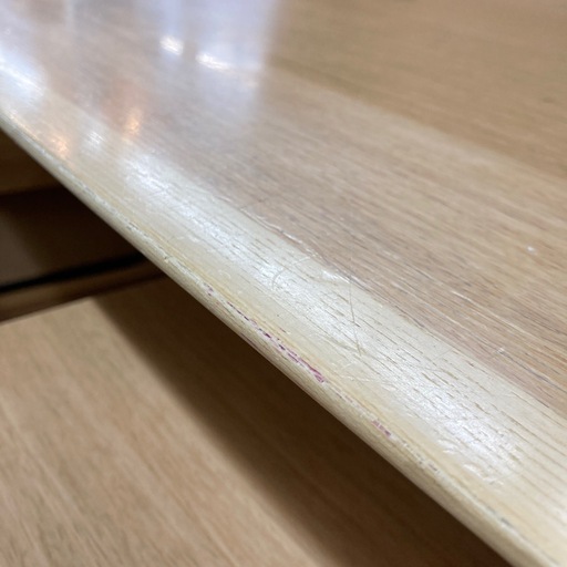 カリモク　学習デスク3点セット　※カギ欠品