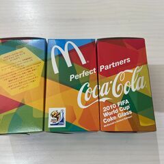 【最終値引き価格】マクドナルド　2010年FIFAワールドカップグラスの画像