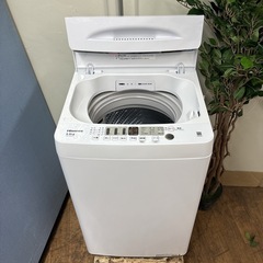 I363 ? ジモティー限定価格！ 2023年製の美品♪ Hisense 洗濯機 （5.5㎏）
