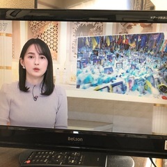 19型液晶テレビ　リモコン付きの画像