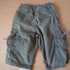フェリシモ120cm カーゴパンツ オリーブグリーン  サニークラウズの画像