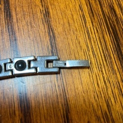 ゲルマニウム　ステンレス　ブレスレット　中古の画像