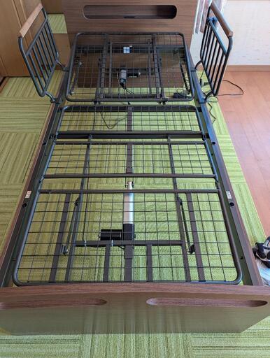 ニトリ　電動ベッド　介護ベッド　リクライニングベッド　専用マットレス付き