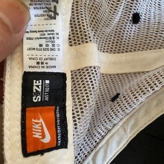 NIKE帽子の画像