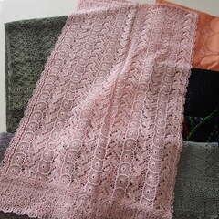 レース編み　透かし編み　ショール　ストール　まとめ　9枚　の画像