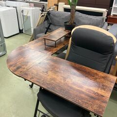 【リサイクルショップ　ピカソ　小松原】💻✨ インダストリアルテイスト L字型デスク PCデスク 🏢⚙️★4333★の画像