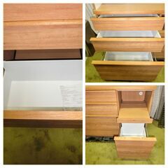 LOWYA 食器棚 キッチンボード　レンジボード　の画像