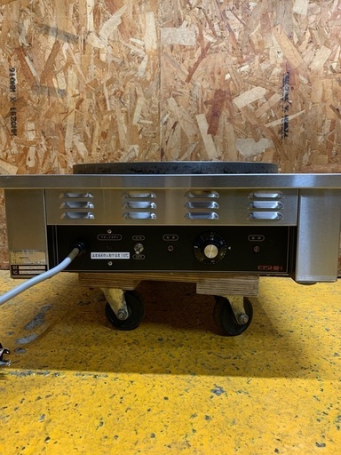 a(7033) 電気クレープ焼き器 EC-2000 エイシン電機 3相 200V