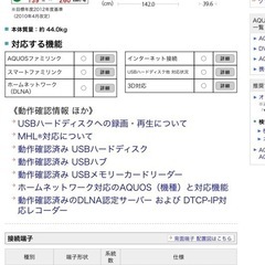 値下げ❗️美品❗️SHARP 4K 70型 AQUOS 2014年6月発売 LC-70UD20 スピーカー6点セットも別投稿しております！大迫力です♪見てみてください♪の画像