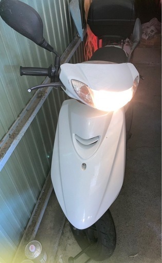 決まりました。ヤマハ インジェクション ジョグ SA36Jシルバー 前