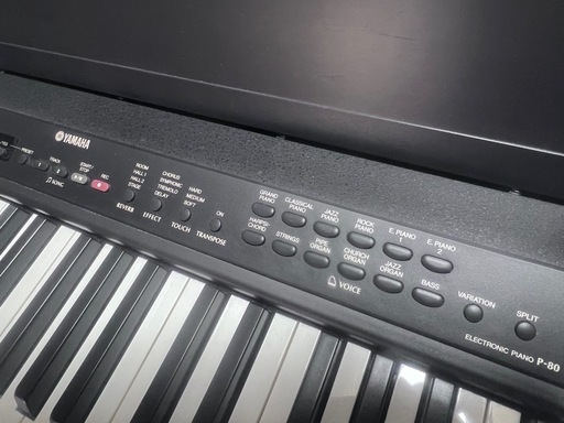 ヤマハ　キーボードP-80