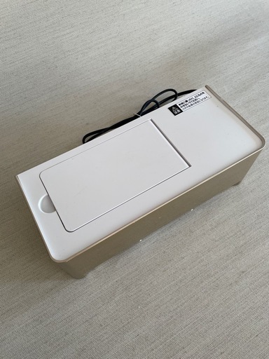 電気ちりとり 【フロアワイパー専用】 ホワイト ZN-DP24 WH