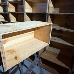 りんご木箱　売ります。　引き取り限定　石狩市　コストコ近くの画像