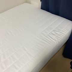 無印良品　ベッド(足つきマットレス)   シングル　引き取り2/...