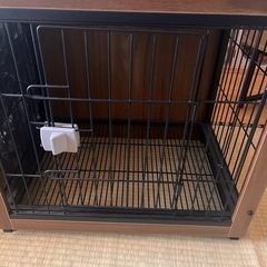未使用。お部屋に馴染むペット用ケージ