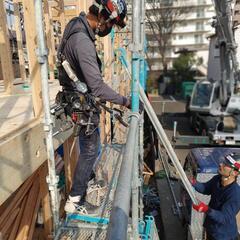 求人募集/日払い可！寮完備！積込段取なしのクサビ足場スタッフ☆鳶職/昇給も賞与も年2回！の画像