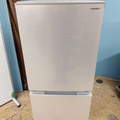 SHARP ノンフロン冷凍冷蔵庫 152L 2020年製 SJ-D15G-S どっちもつけかえドア 霜取り不要