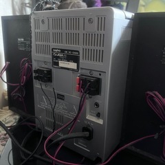 サンヨー　CD カセット　ラジオ　デッキ
の画像