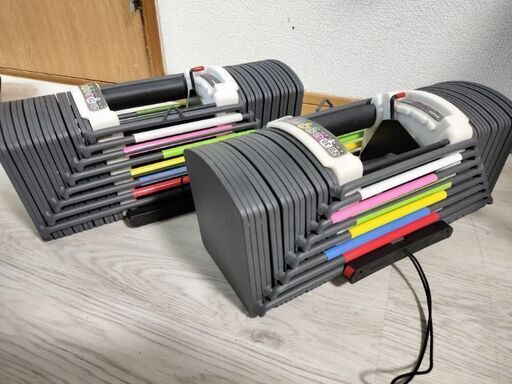 可変式ダンベル2個セット(約7〜40kg topfilm ①☆送料込み☆