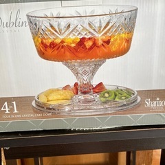 値下げ　
ケーキスタンドorフルーツポンチ入れの画像