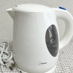 【ドリテック】電気ケトル 