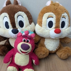 チップとデール　ぬいぐるみ