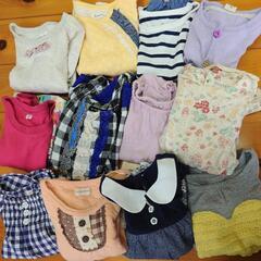【値下げ】子供服80～90春夏（トップス12点、ボトムやスカート...