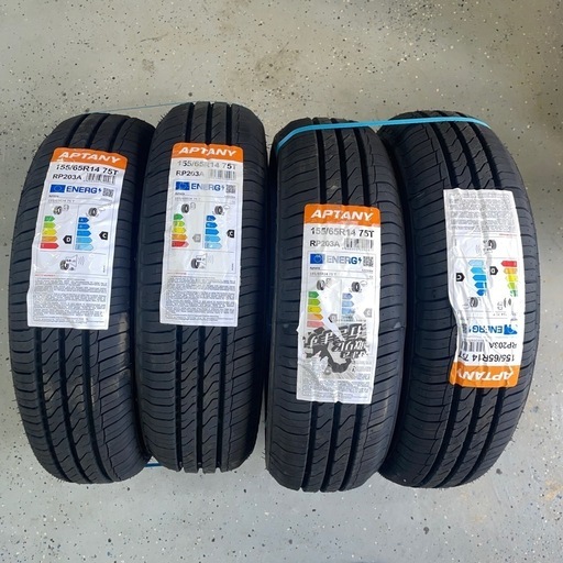 APTANY アプタニー RP203A 155/65R14 75T タイヤ 4本セット 新品