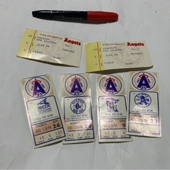 メジャーリーグ　🇺🇸　ヴィンテージスポーツチケットスタブ