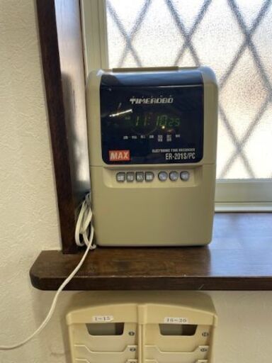 タイムカード　レコーダー