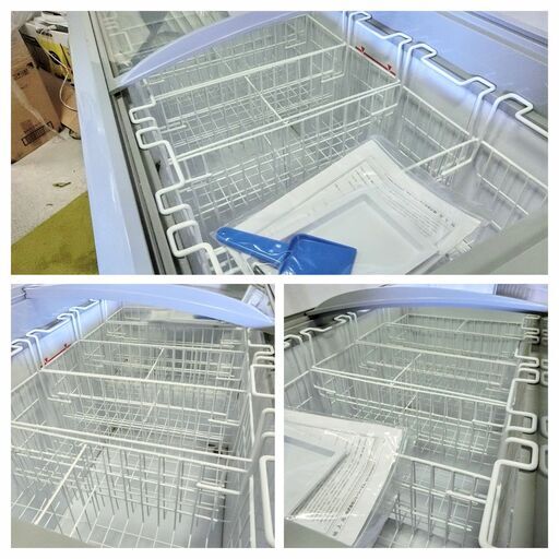 JCM 冷凍ストッカー JCMCS-240L 2023年製 100V 冷凍庫 スライド アクリル 扉 業務用 飲食店 フリーザー　