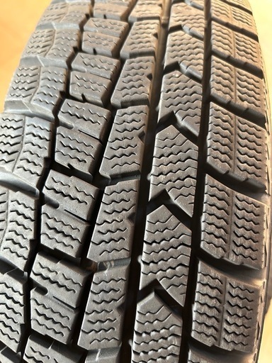 ダンロップ スタッドレス WINTERMAXX WM02 バリ山 165/65R14 21年製4本