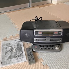 Panasonic パナソニック CD MD カセットラジカセ（オーディオ） (ぶたもも) 堺東のオーディオ《コンポ》の中古 あげます・譲ります｜ジモティーで不用品の処分