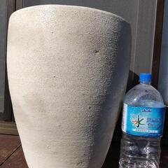 売約済【観葉植物用陶器製鉢カバー】カラー：イエロークリーム