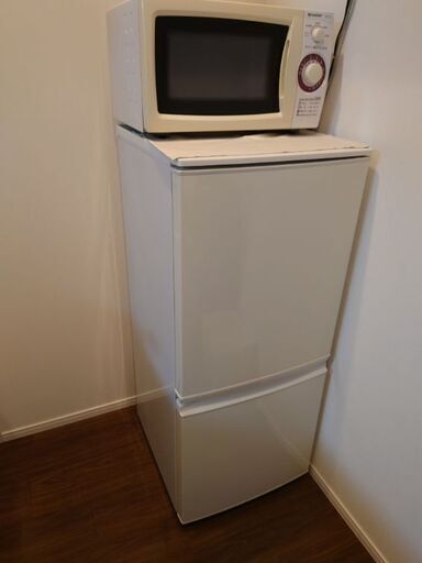 配達可!!SHARP 2ドア冷蔵庫\u0026レンジ セット価格