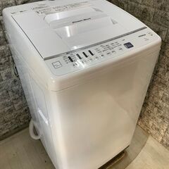 【美品】大阪送料無料★3か月保障付き★洗濯機★日立★7kg★2019年★NW-Z70E7★S-385