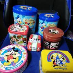 東京ディズニーシー おかし空缶 いろいろ　7缶セット