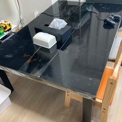 【あげます】鏡面仕上げ アーバンモダンデザインこたつテーブル 
