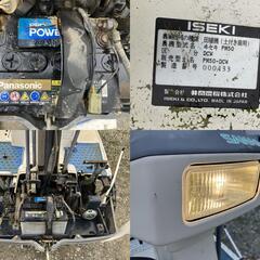 【長野発】イセキ / ISEKI 乗用田植機 LOVELY MINI 50 サナエ セル付 型式:PM50-DCW ５条植 土付き苗用!!の画像