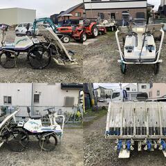 【長野発】イセキ / ISEKI 乗用田植機 LOVELY MINI 50 サナエ セル付 型式:PM50-DCW ５条植 土付き苗用!!の画像
