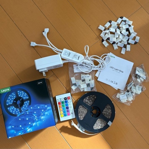 Lepro LEDテープライト 未使用10m 付属品全てあり おまけ付き