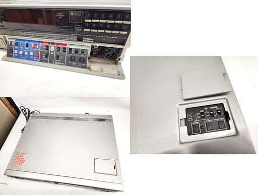 当時物 ソニー ベータマックス ビデオカセットレコーダー SL-HF77 付属品あり Beta ベータ hi-fi ビデオデッキ SONY 札幌市 平岸店