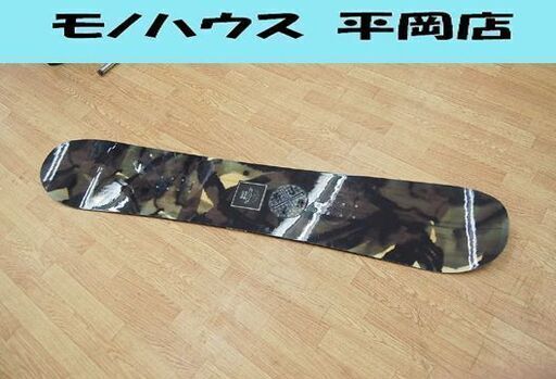 156cm SALOMON スノーボード SUBJECT 迷彩系 板のみ スノボ サロモン サブジェクト 札幌市 清田区 平岡