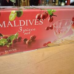 MALDIVESグラス 3個セット
